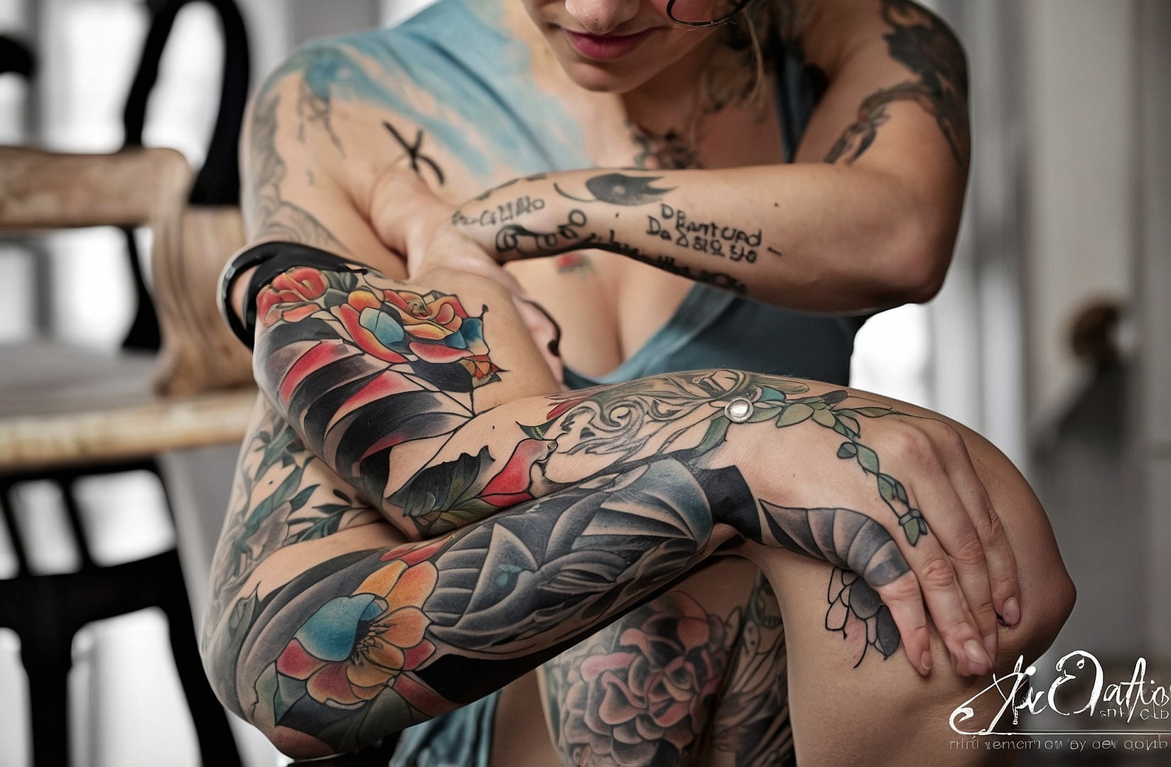 Diseño único de tatuaje